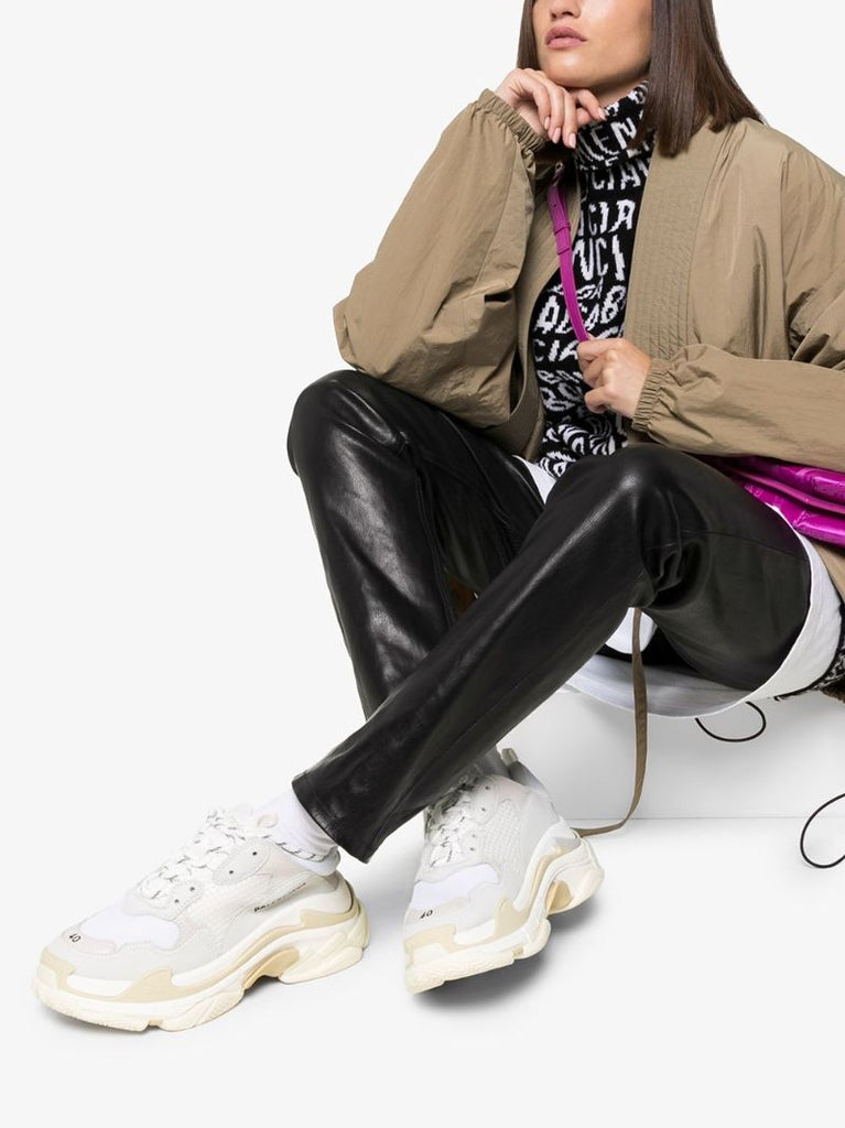 White Triple S Sneakers