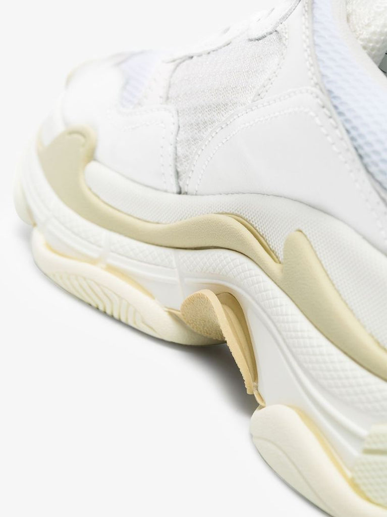 White Triple S Sneakers