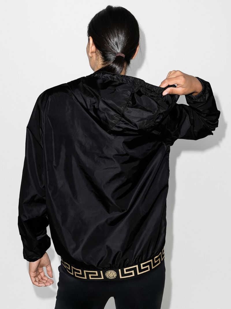 Greca Detail Lightweight Jacket