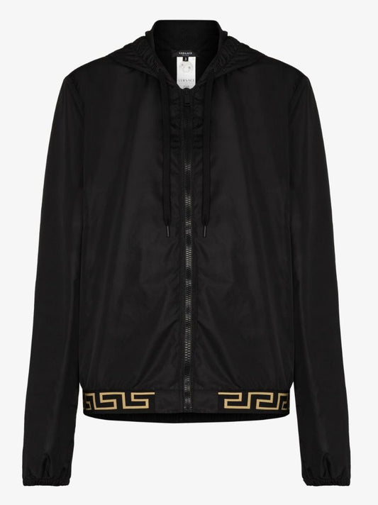 Greca Detail Lightweight Jacket