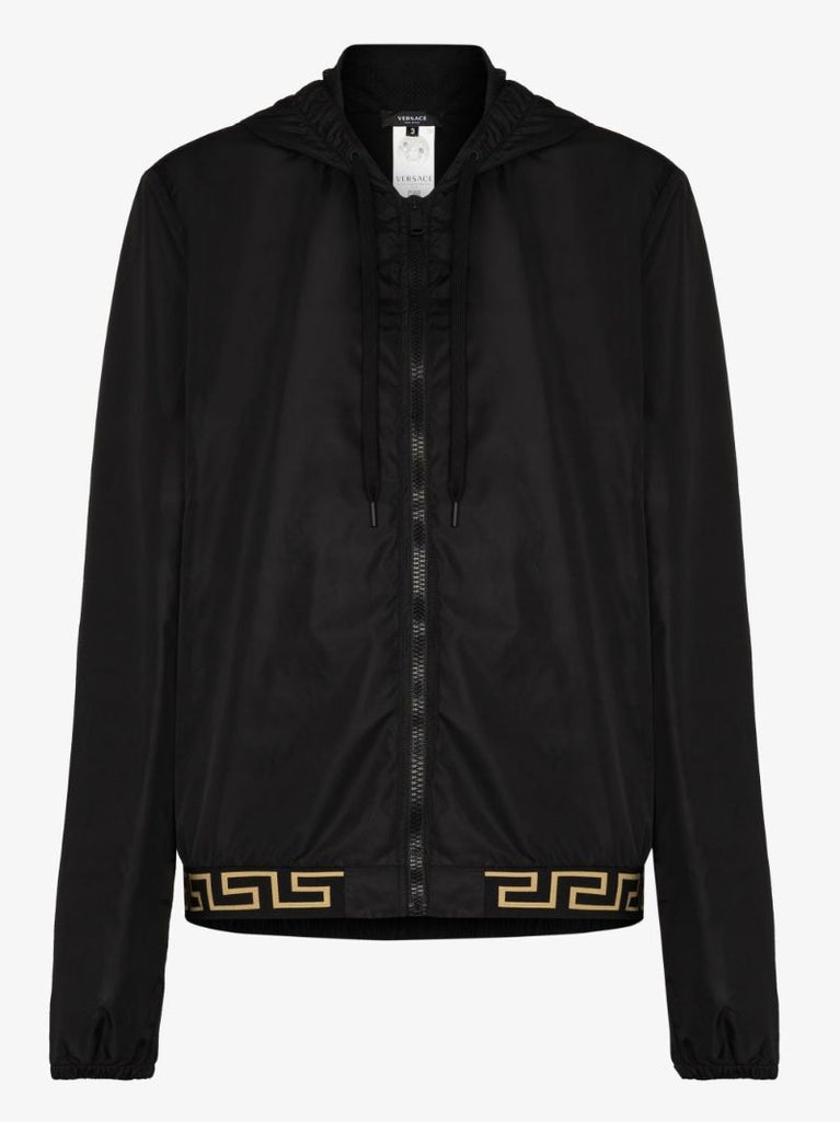 Greca Detail Lightweight Jacket