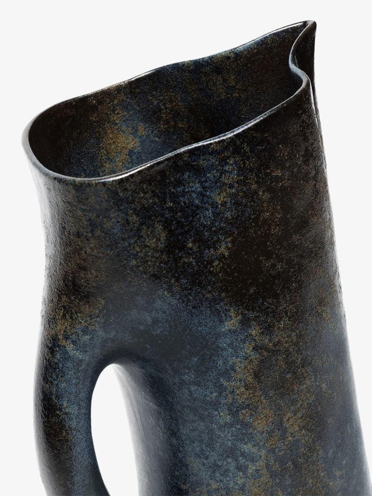 Grey Timna Porcelain Pitcher