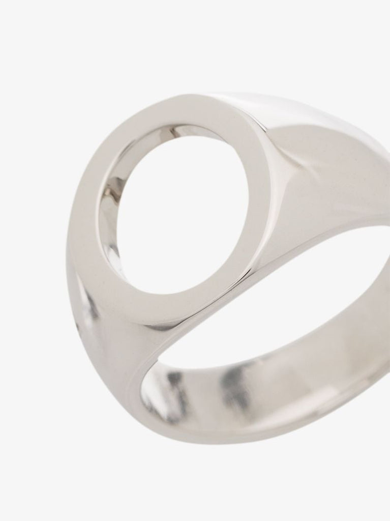Sterling Silver Oval Open Ring