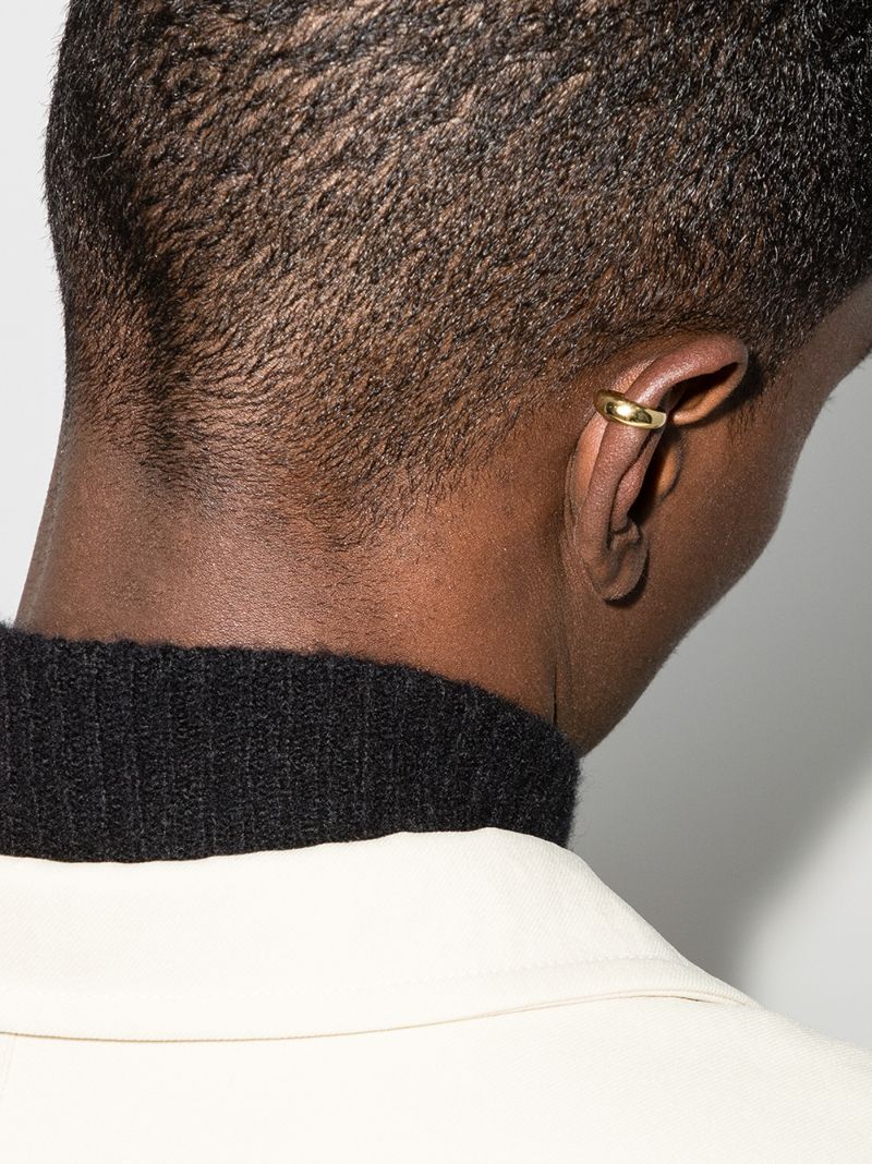 Gold-plated Thick Ear Cuff