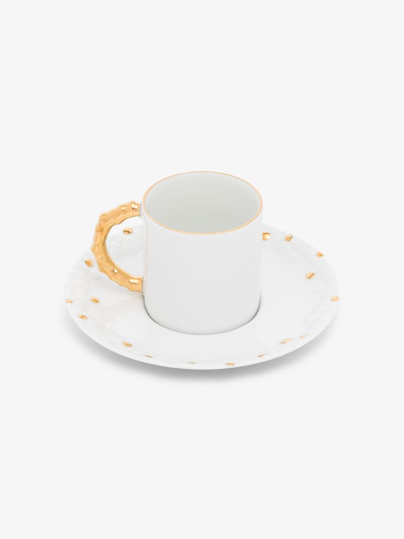 X Haas Brothers White Mojave Porcelain Espresso Cup Set