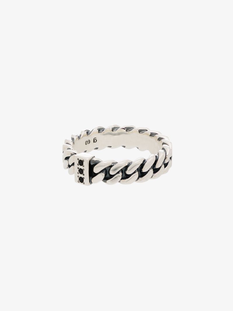 Sterling Silver Chain Ring