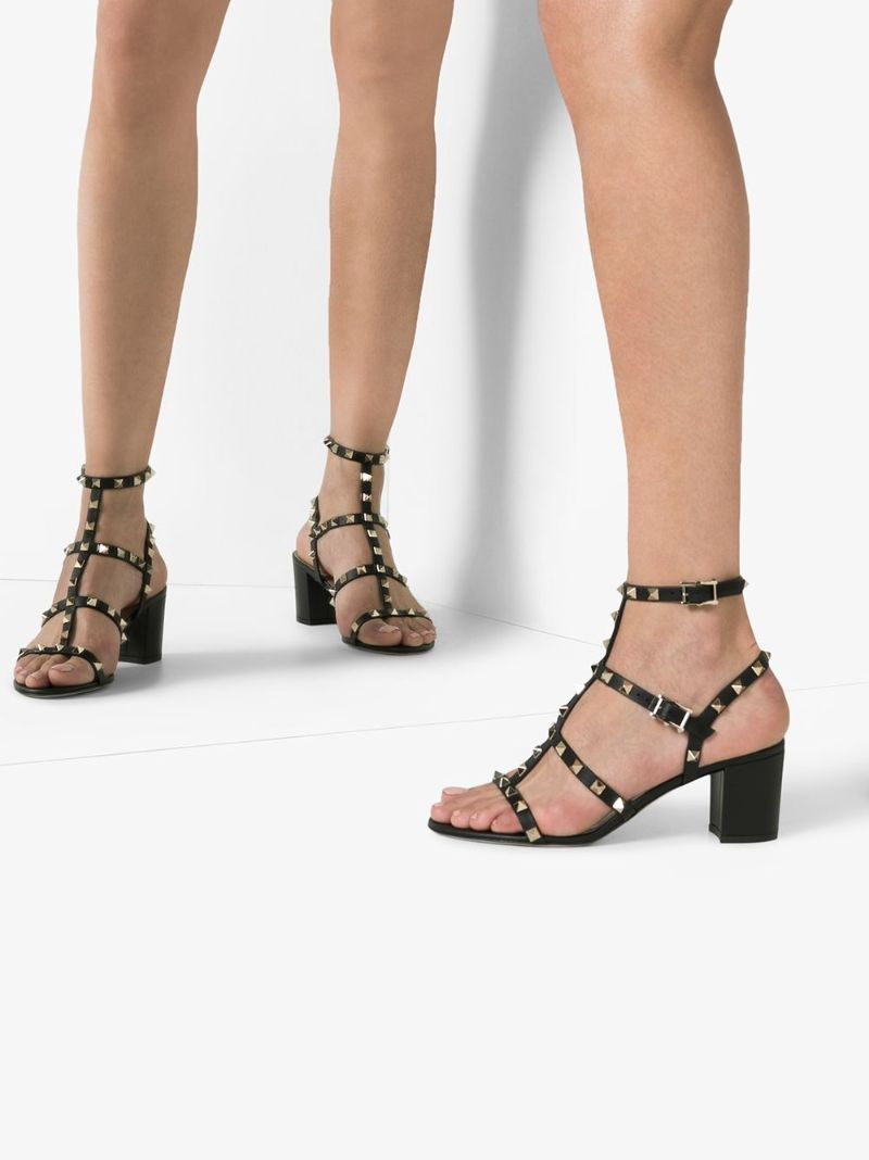 Rockstud Strap Detail Sandals