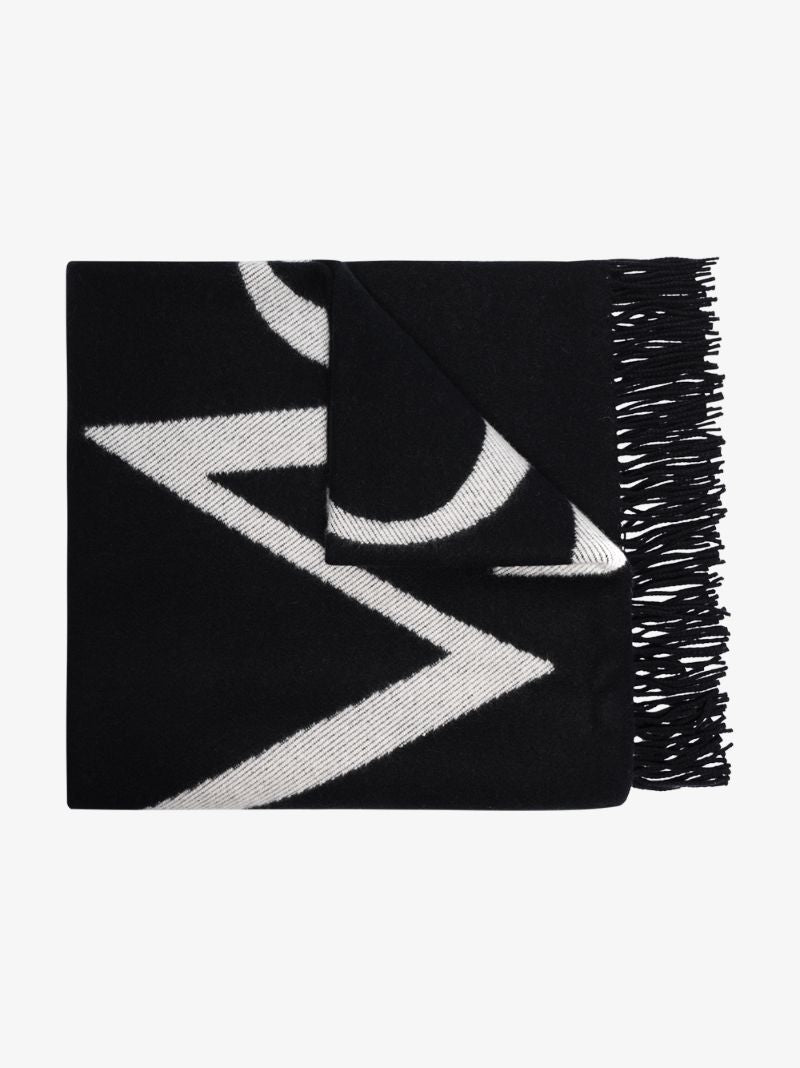Black Logo Scarf