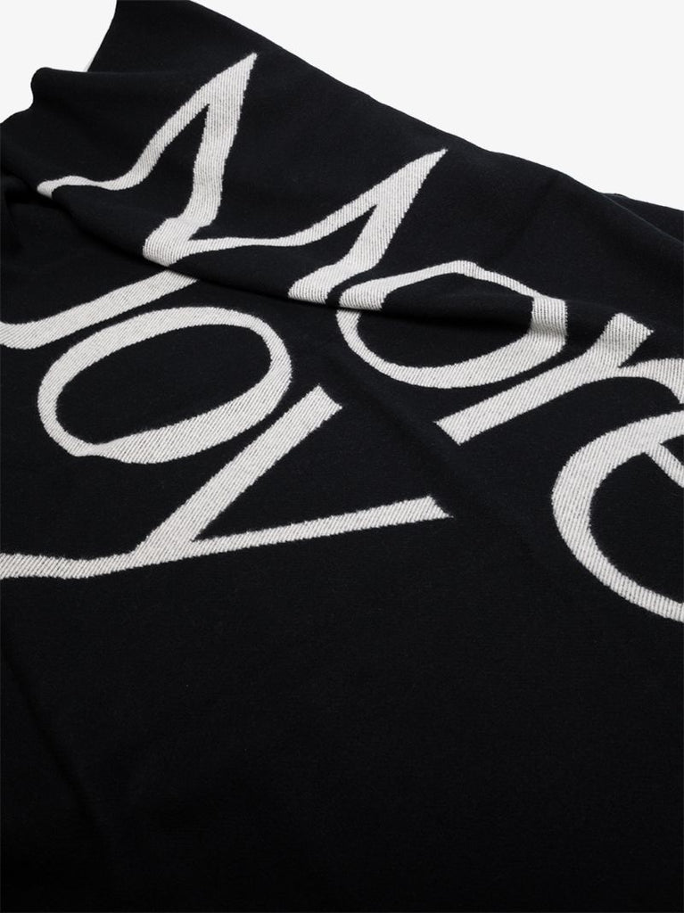 Black Logo Scarf