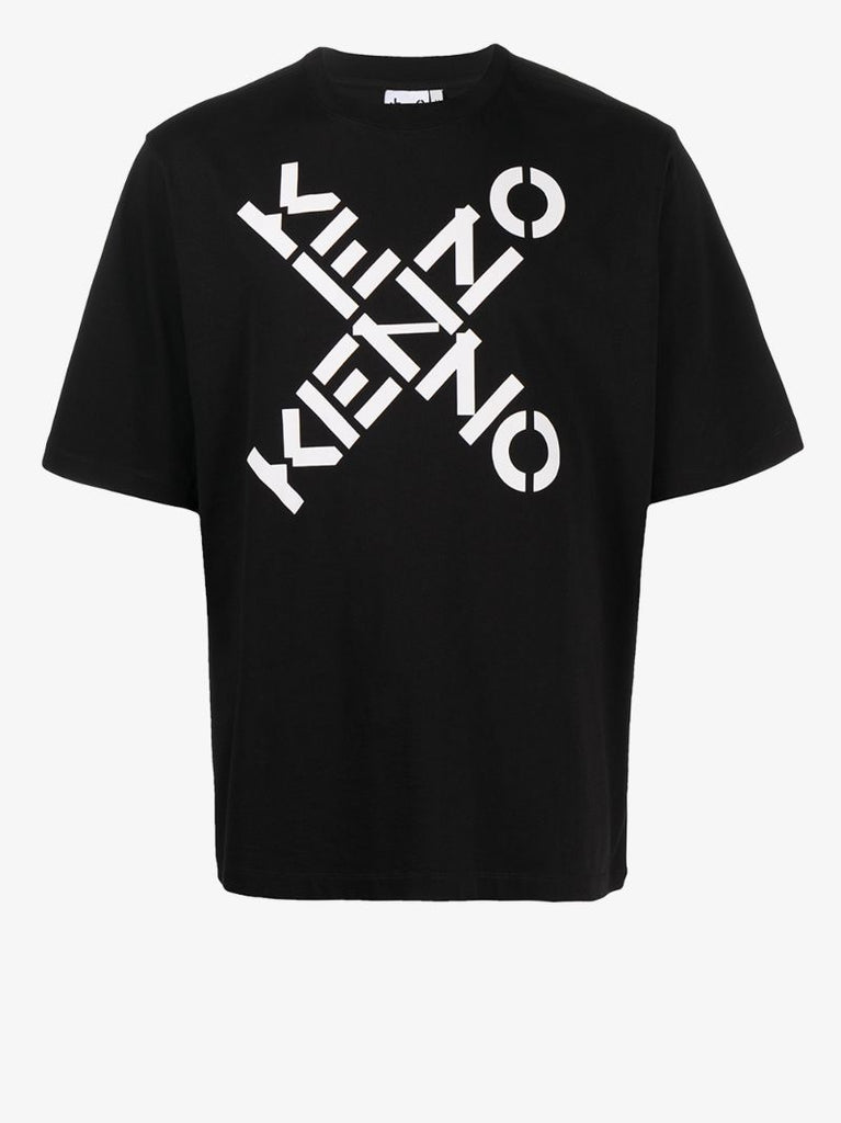 Sport Big X Logo Cotton T-shirt