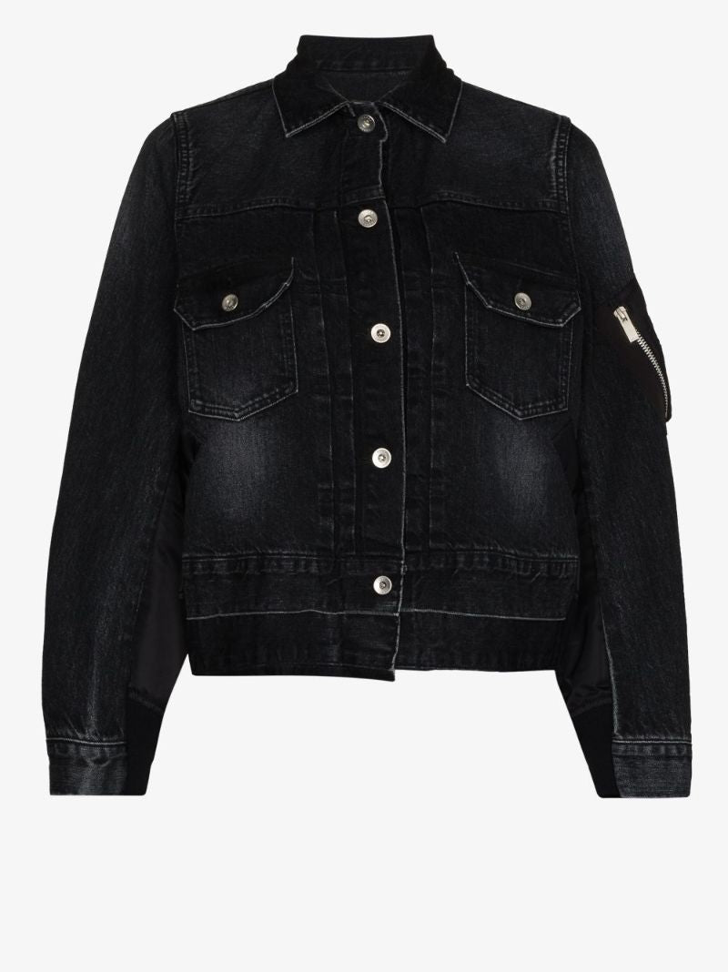 Panelled Denim Jacket