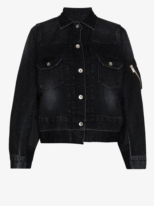 Panelled Denim Jacket