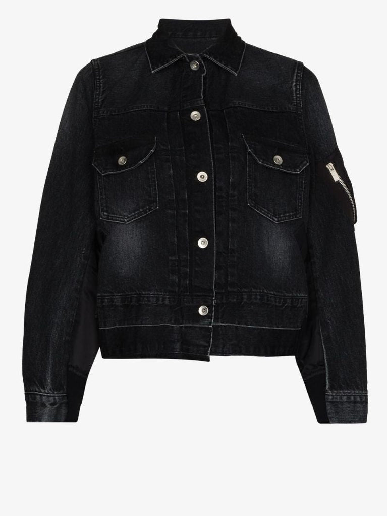 Panelled Denim Jacket