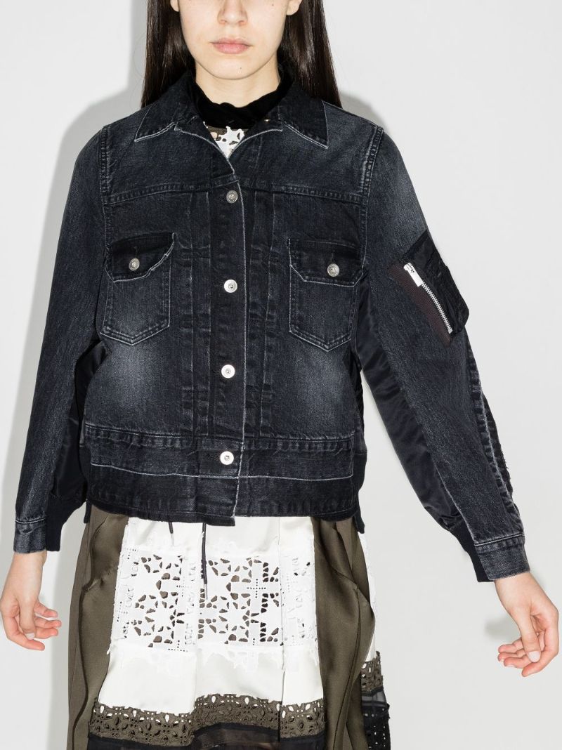 Panelled Denim Jacket