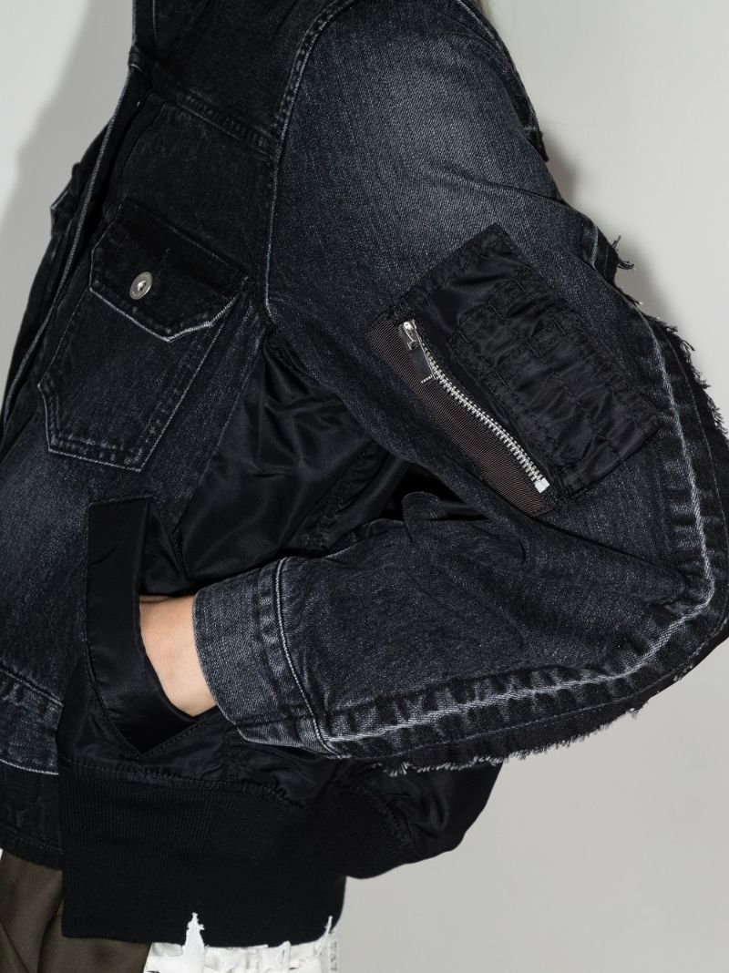 Panelled Denim Jacket