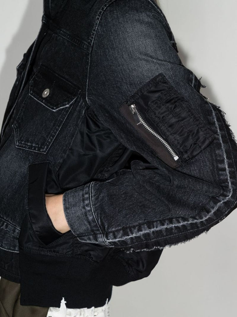 Panelled Denim Jacket