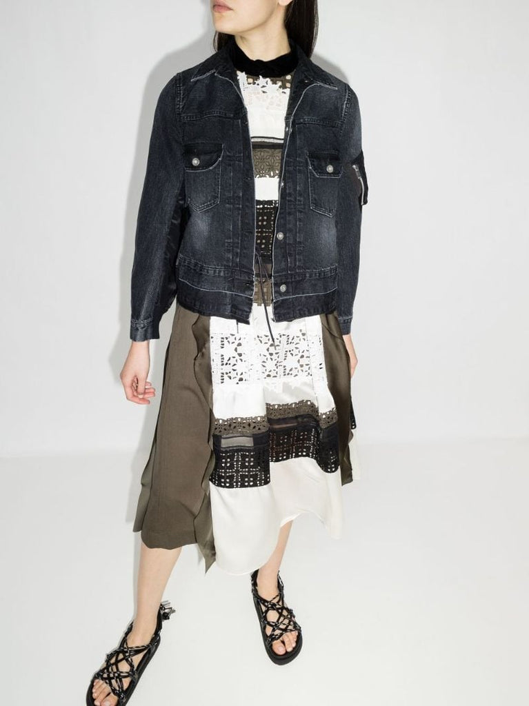 Panelled Denim Jacket