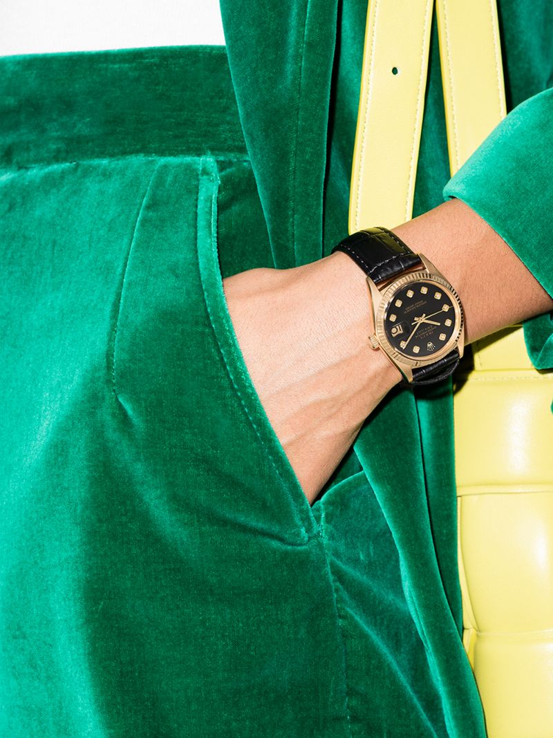 Reworked Vintage Rolex Oyster Perpetual Datejust Watch
