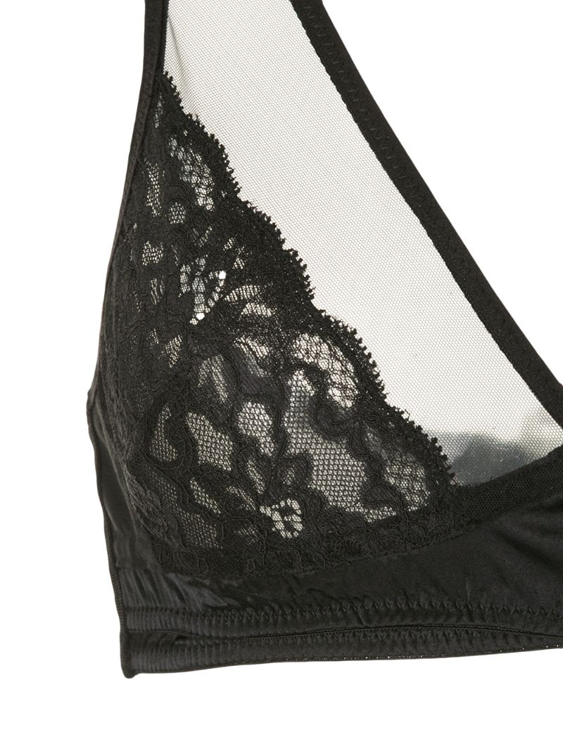 Black Charlotte Fuller Cup Bralette