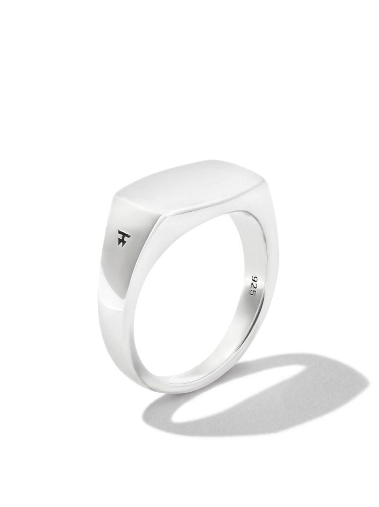 Sterling Silver Michael Signet Ring