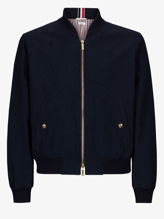 Rwb Stripe Bomber Jacket