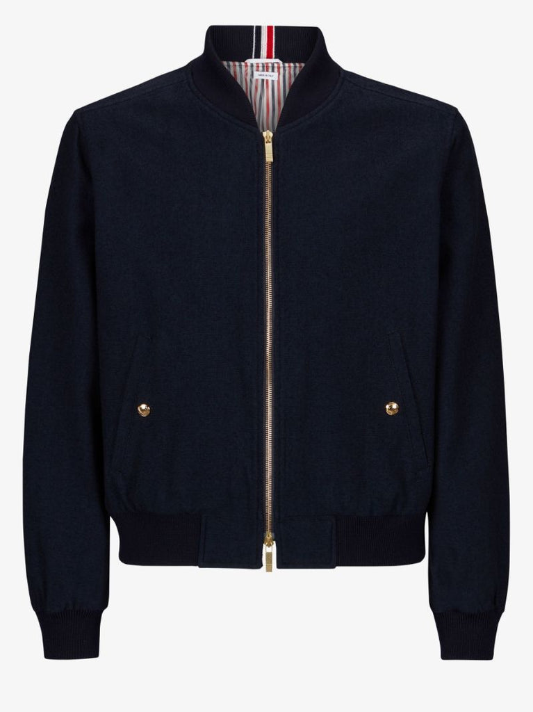 Rwb Stripe Bomber Jacket