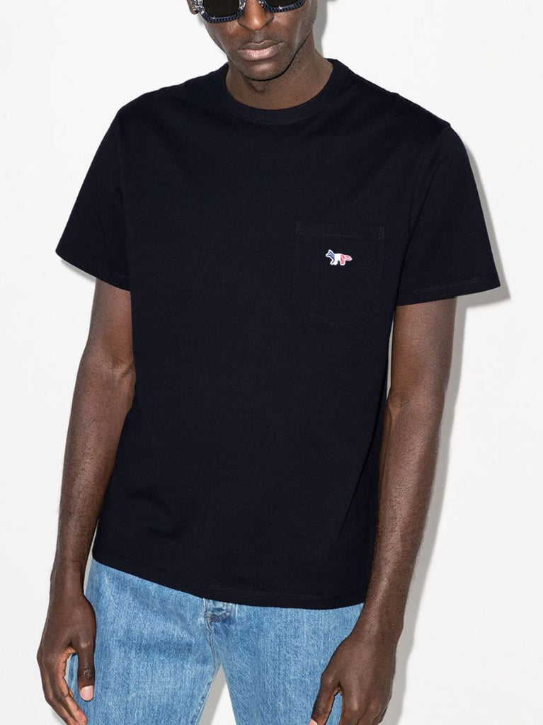 Tricolour Fox Patch T-shirt