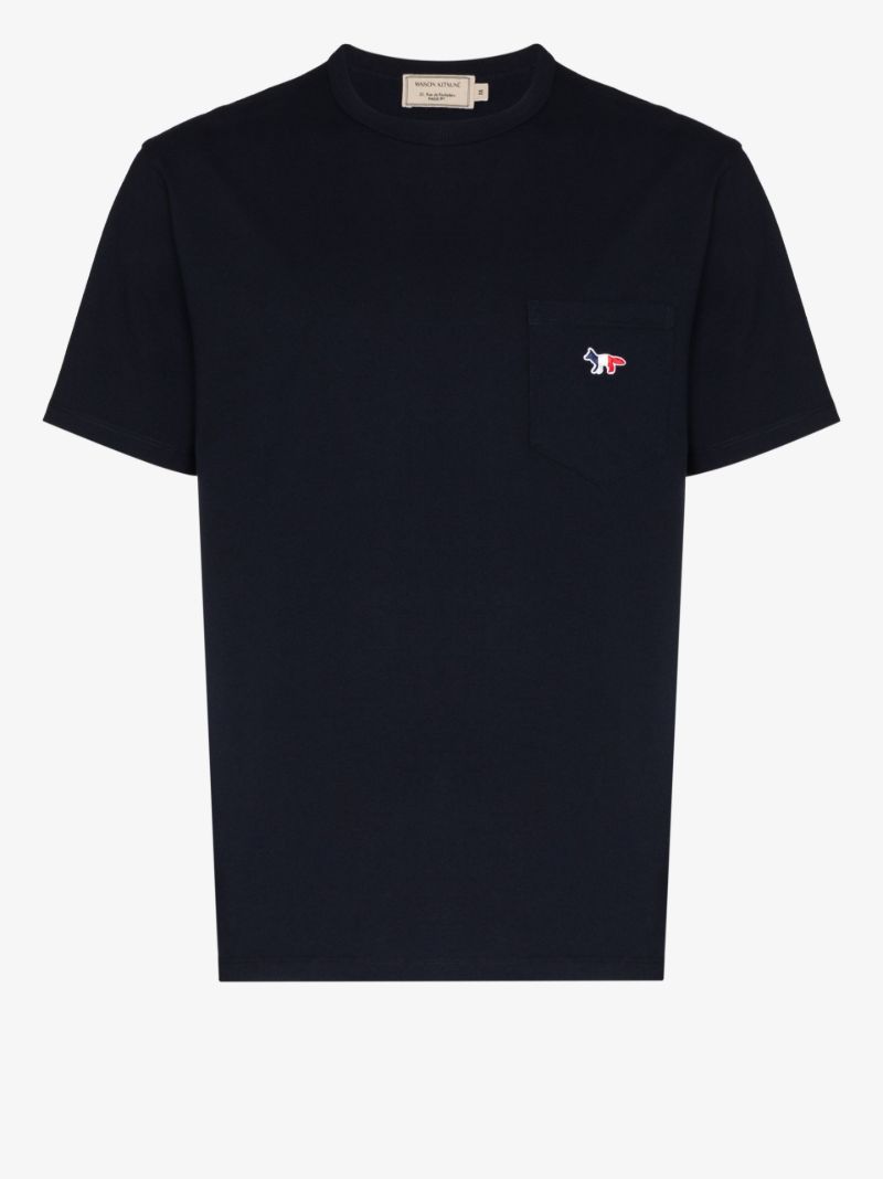 Tricolour Fox Patch T-shirt