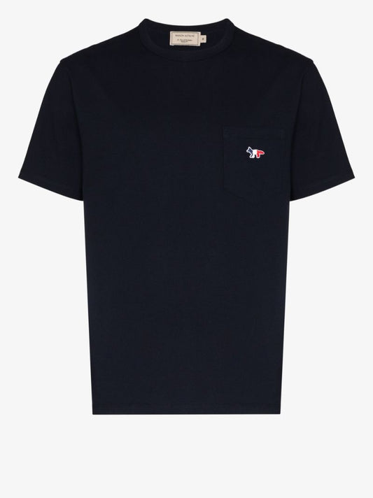 Tricolour Fox Patch T-shirt