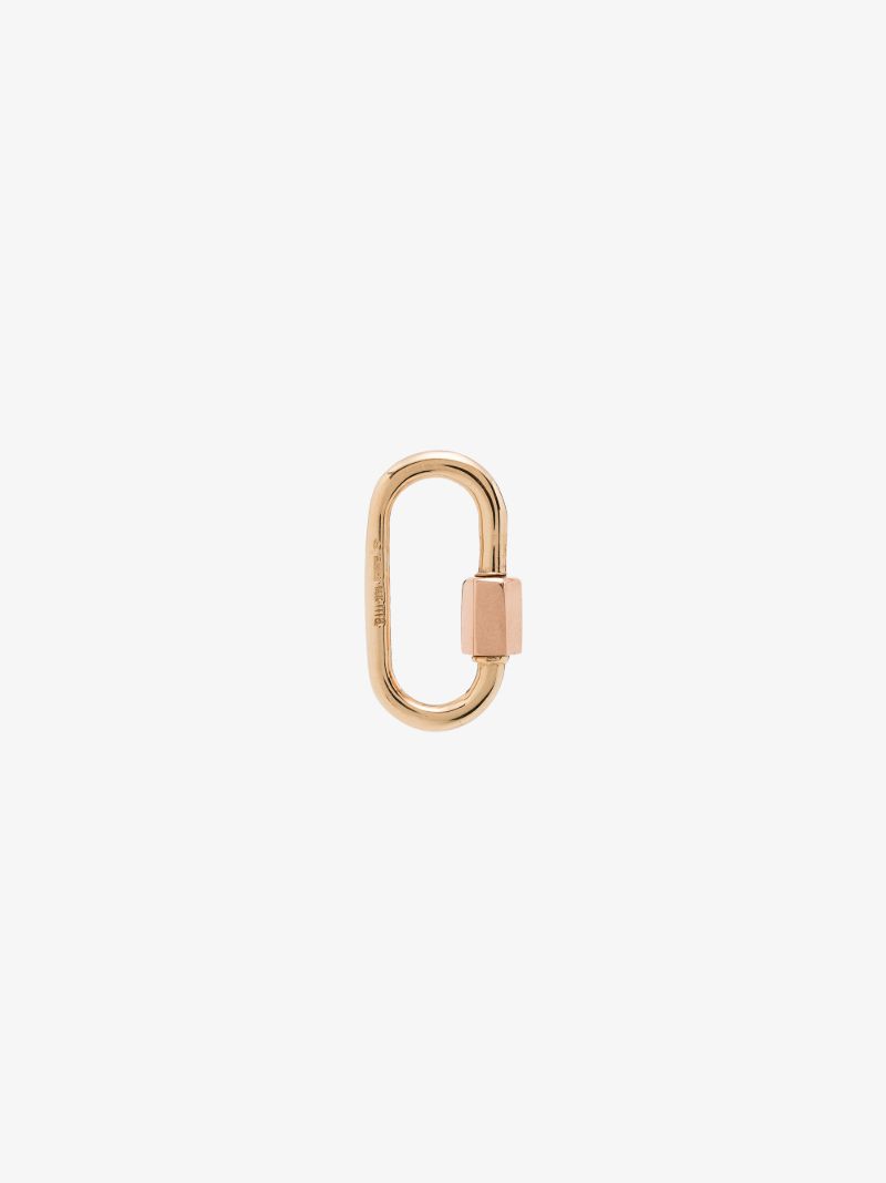 14k Yellow and Rose Gold Medium Lock Charm