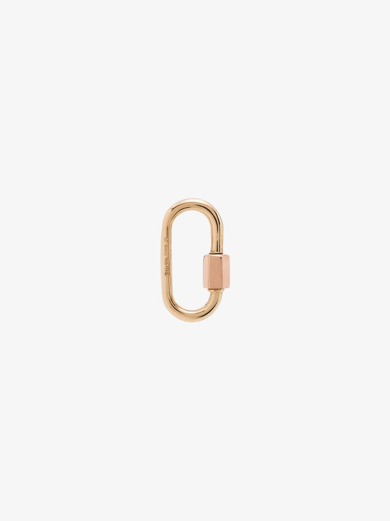 14k Yellow and Rose Gold Medium Lock Charm