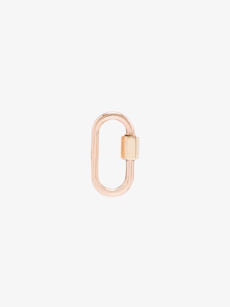 14k Rose Gold Medium Lock Charm