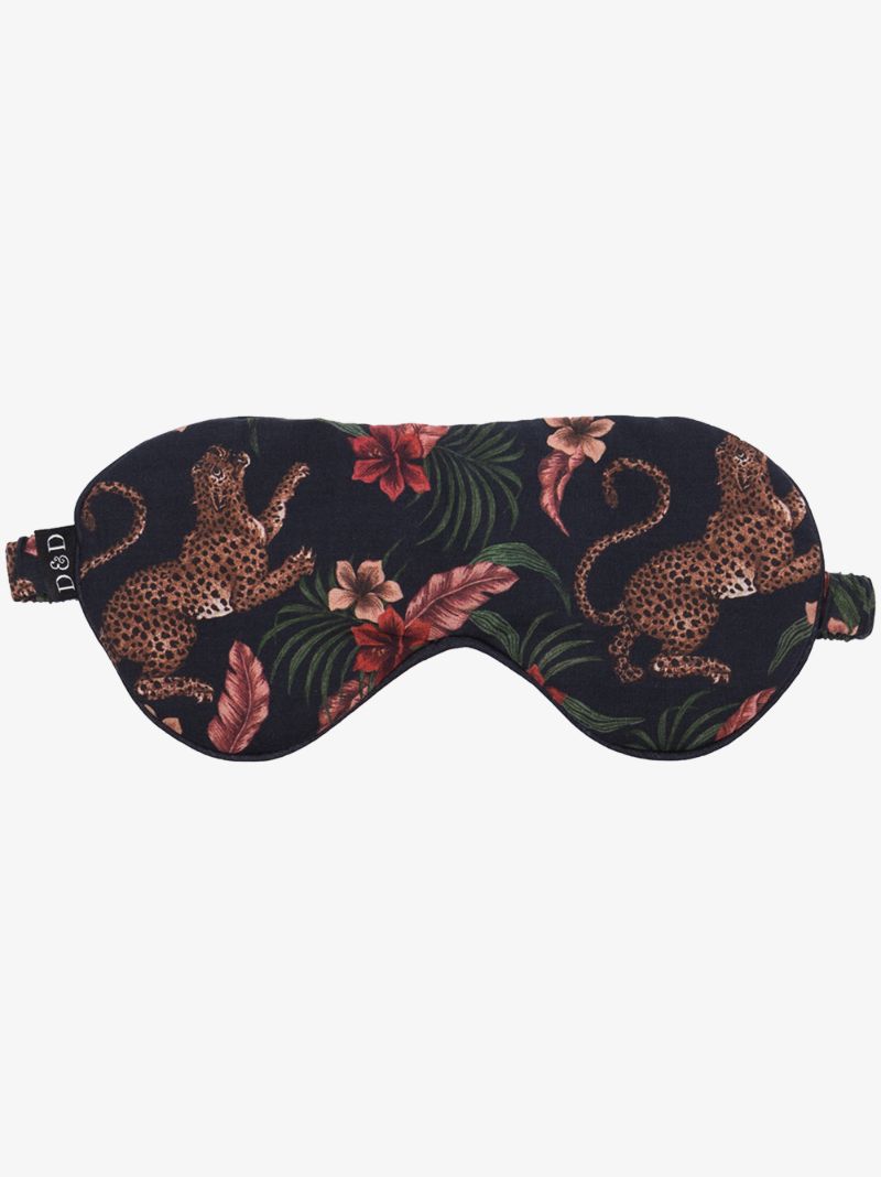 Soleia Print Robe and Eye Mask Set