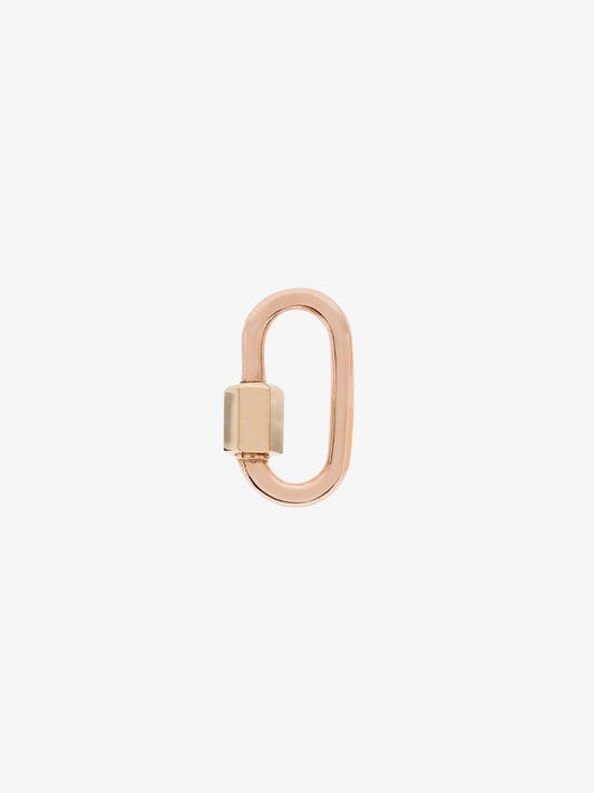 14k Rose Gold Baby Lock Pendant