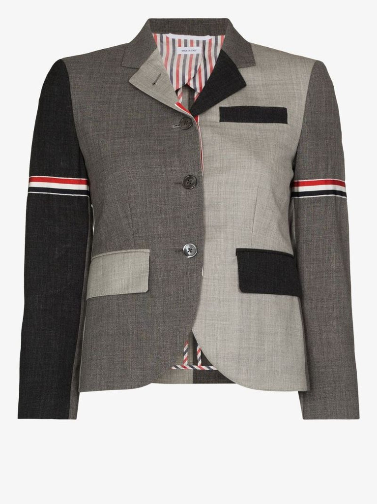 Fun-mix 2ply Fresco Panelled Blazer