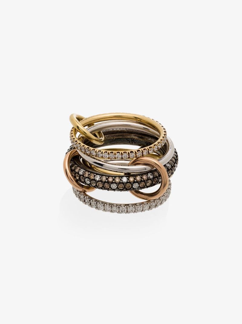 Sterling Silver Leo Diamond Ring
