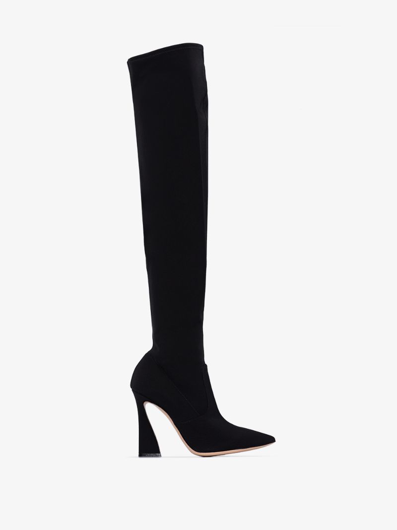Black Atlas 105 Thigh-high Stretch Boots