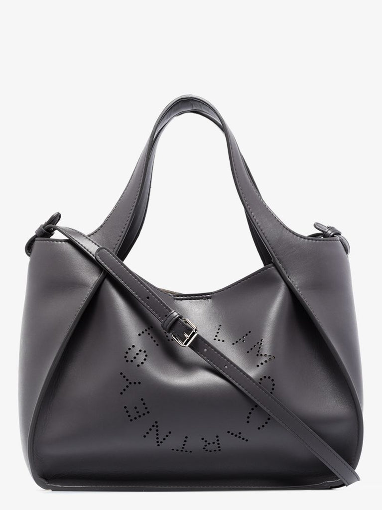 Grey Logo Cross Body Bag