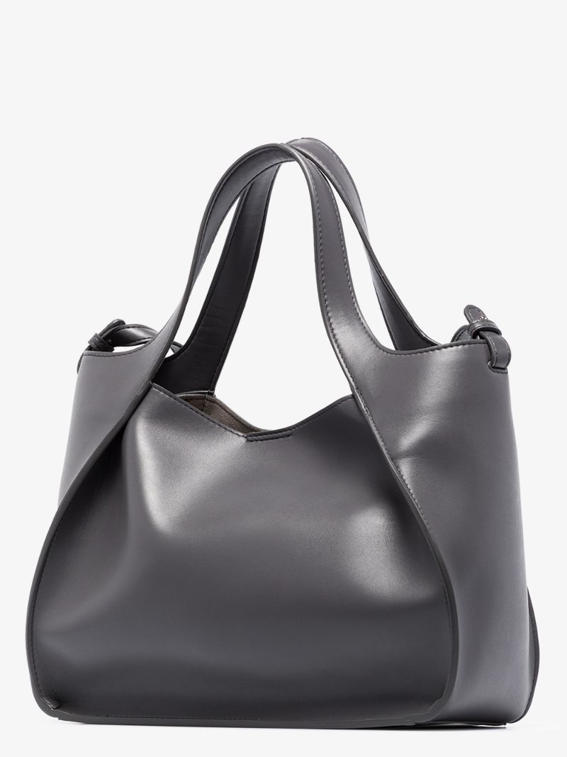 Grey Logo Cross Body Bag