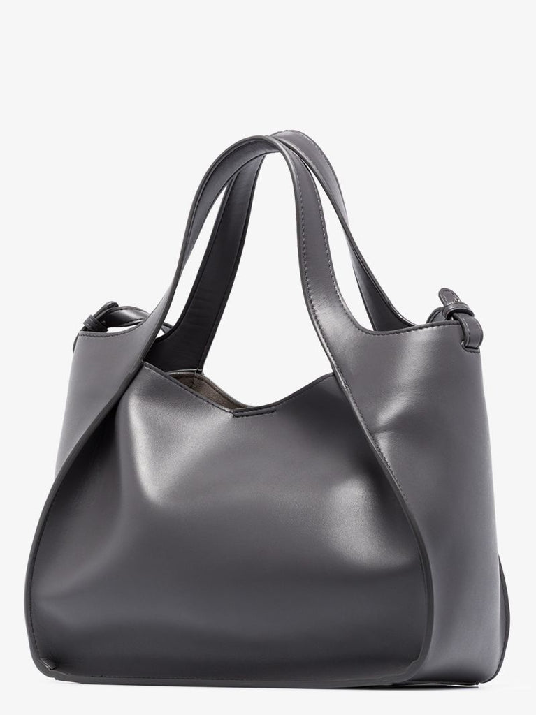 Grey Logo Cross Body Bag