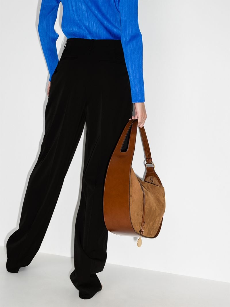 Wide Leg Tailored Wool Trousers