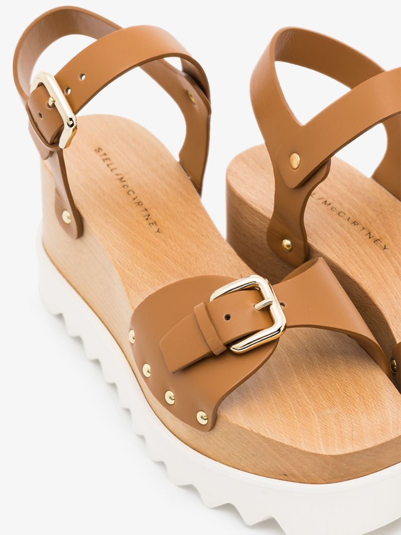 Brown 80 Elyse Wedge Sandals