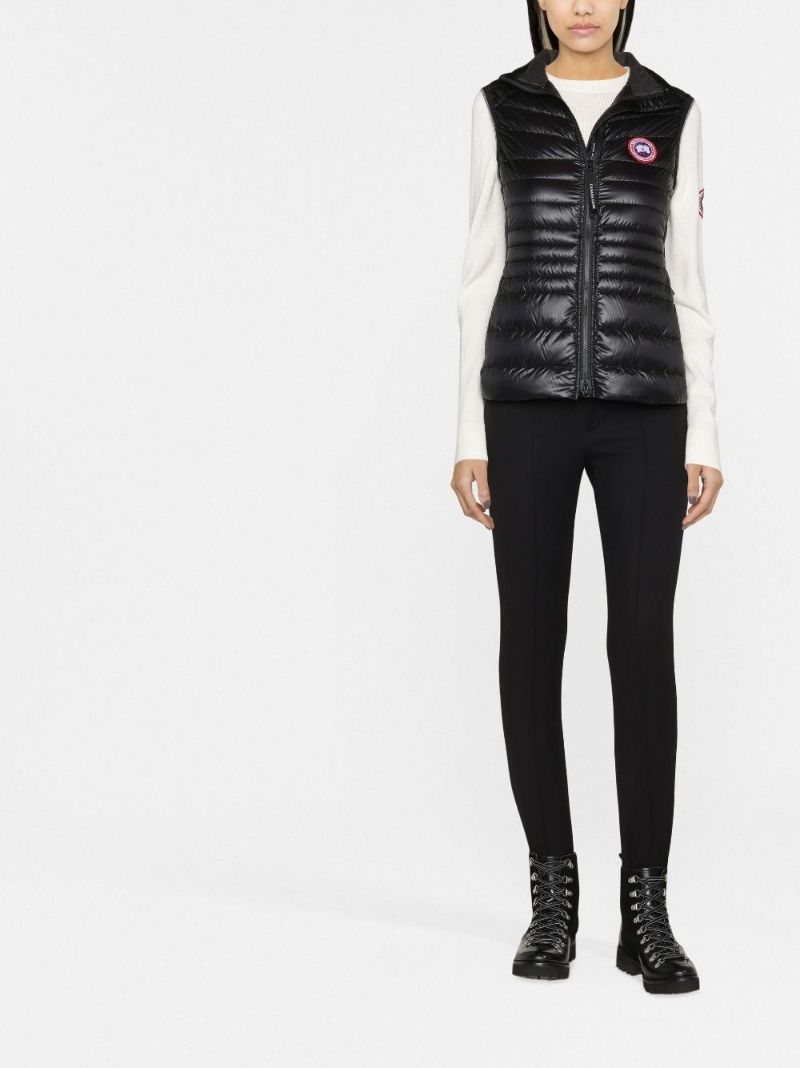 Black Ski Stirrup Leggings