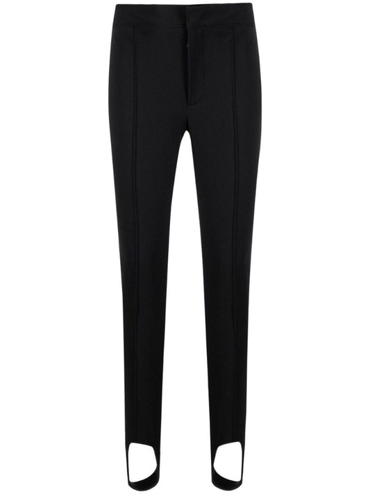 Black Ski Stirrup Leggings
