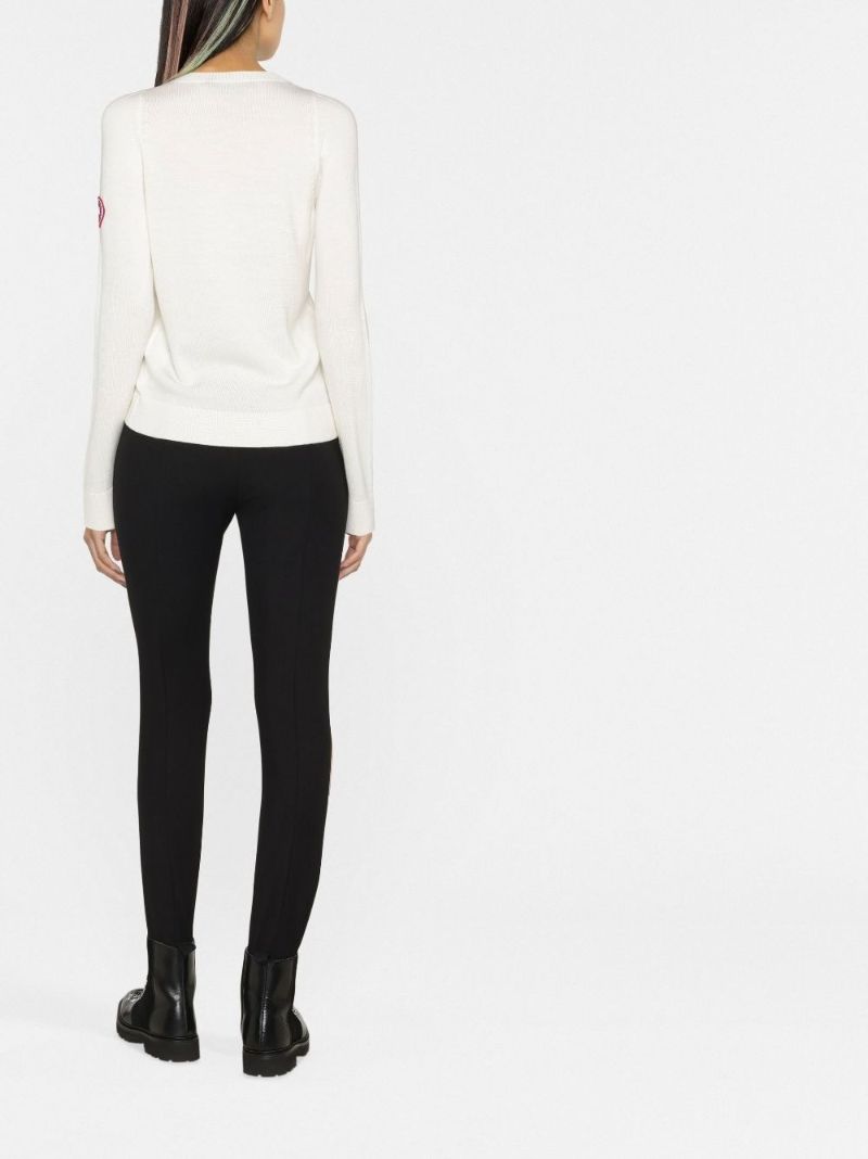 Black Ski Stirrup Leggings