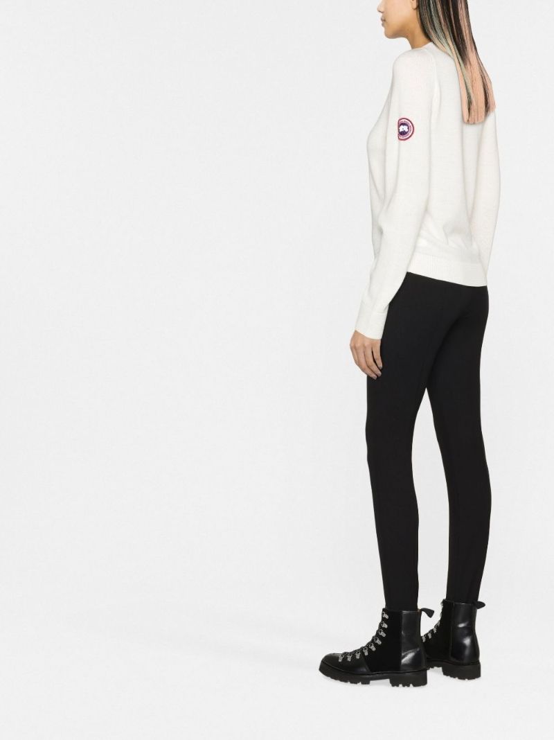Black Ski Stirrup Leggings