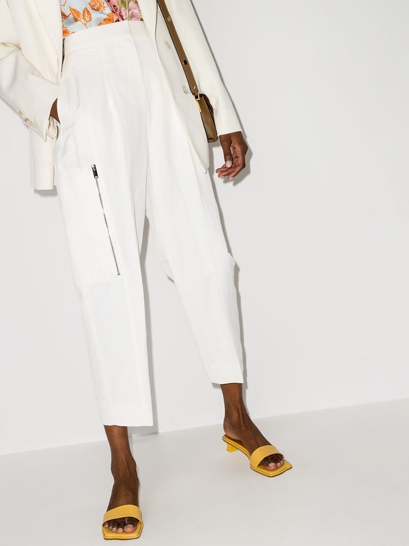 Yellow Isla 30 Leather Mules