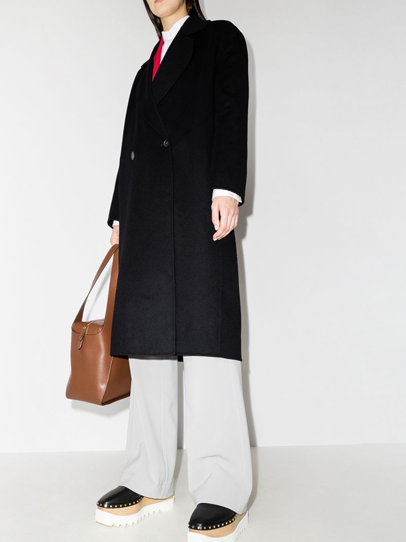 Erika Double-breasted Wool Coat