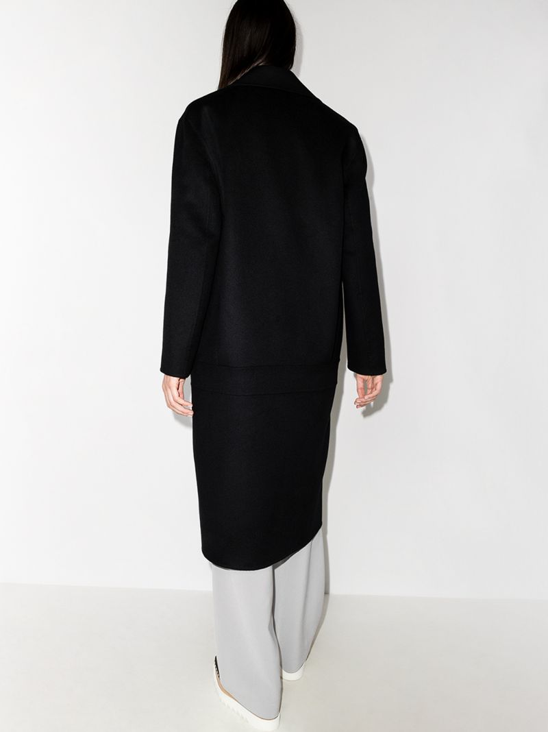 Erika Double-breasted Wool Coat