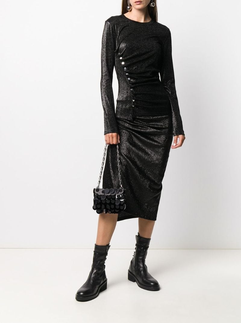 Black Nano 1969 Sparkle Shoulder Bag